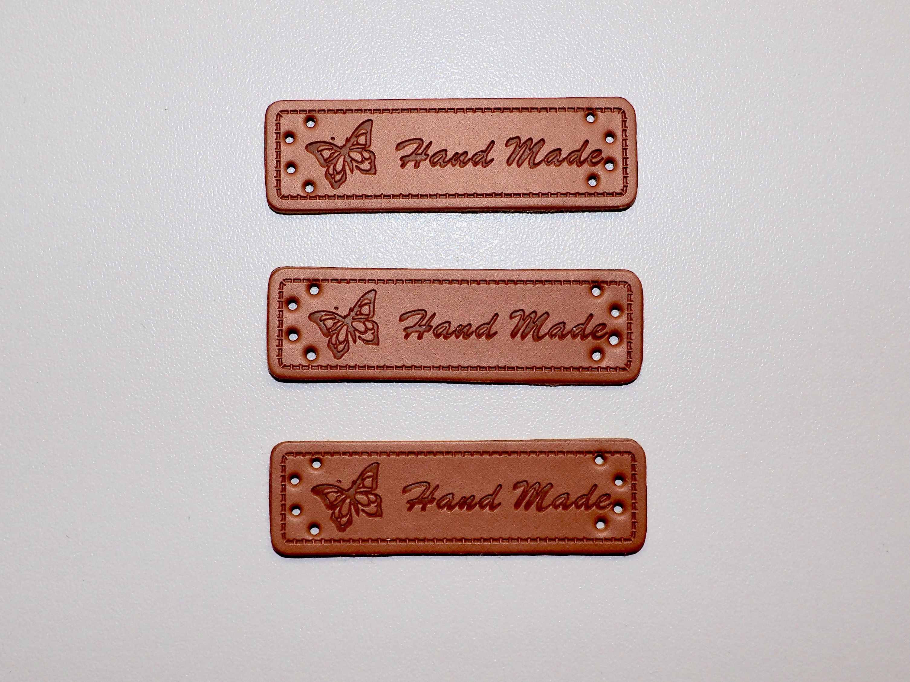 Štítek hand made (eko-kůže)